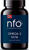 Купить норвегиан фиш оил (nfo) омега-3 форте, капсулы 1384мг, 120 шт бад в Балахне