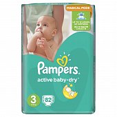 Купить pampers active baby (памперс) подгузники 3 миди 6-10кг, 82шт в Балахне