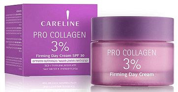 Careline (Карелин) крем для лица антивозрастной с пептидами Pro Collagen SPF30, 50мл