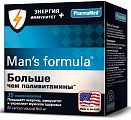 Купить man's formula (мен-с формула) больше чем поливитамины энергия+иммунитет, капсулы массой 940 мг 60шт бад в Балахне
