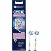 Купить орал-би (oral-b) насадки для электрических зубных щеток, sensiultrathin eb60 2шт в Балахне