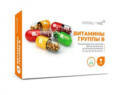 Купить комплекс для нервной системы (витамины группы в) консумед (consumed), таблетки 30 шт бад в Балахне