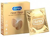 Купить durex (дюрекс) презервативы real feel 3шт в Балахне