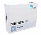 Купить глимепирид, таблетки 4мг, 90 шт в Балахне