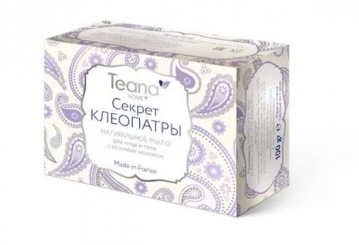 Купить тиана (teana) мыло для сухой и чувствительной кожи лица и тела с ослиным молоком,100г в Балахне