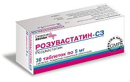 Купить розувастатин-сз, таблетки, покрытые пленочной оболочкой 5мг, 30 шт в Балахне