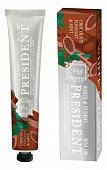 Купить президент (president) зубная паста white&yummy шоколадный фондан с мятой 75г в Балахне