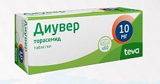 Купить диувер, таблетки 10мг, 60 шт в Балахне