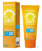 Купить corimo (коримо) крем для чувствительной кожи лица, тела увлажняющий солнцезащитный гиалуроновая кислота spf50+, 50 мл в Балахне