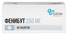 Купить фенибут, таблетки 250мг, 50 шт в Балахне
