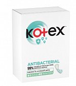 Купить котекс (kotex) прокладки ежедневные антибактериальны экстра тонкие, 40 шт в Балахне