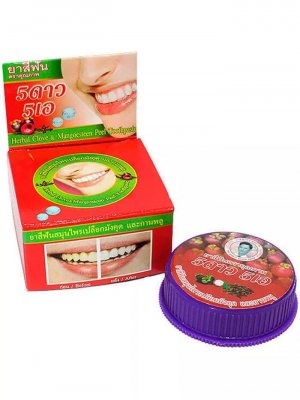 Купить 5 star cosmetic (5 стар косметик) зубная паста травяная с экстрактом мангостина, 25г в Балахне