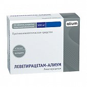 Купить леветирацетам-алиум, таблетки, покрытые пленочной оболочкой 500мг, 30 шт в Балахне