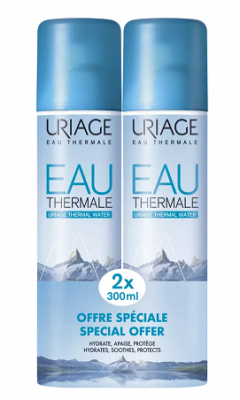 Купить uriage (урьяж) набор: термальная вода аэрозоль 300мл х2шт в Балахне