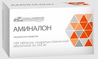 Купить аминалон, таблетки, покрытые пленочной оболочкой 250мг, 100 шт в Балахне