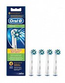 Купить oral-b (орал-би) насадка для электрической зубной щетки crossaction eb50rb, 4 шт в Балахне