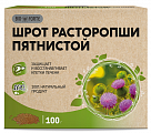 Купить расторопша шрот bioforte, порошок 100г бад в Балахне
