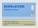 Купить норбактин, таблетки 400мг, 10 шт в Балахне