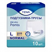 Купить tena proskin pants normal (тена) подгузники-трусы размер l, 10 шт в Балахне