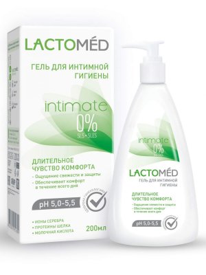 Купить lactomed (лактомед) гель для интимной гигиены чувство комфорта, 200мл в Балахне