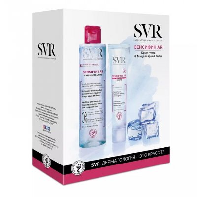 Купить svr sensifine (свр) набор: крем-уход для лица 40мл+вода мицеллярная, 200мл в Балахне