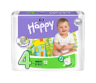 Купить bella baby happy (белла) подгузники 4 макси 8-18кг 12 шт в Балахне