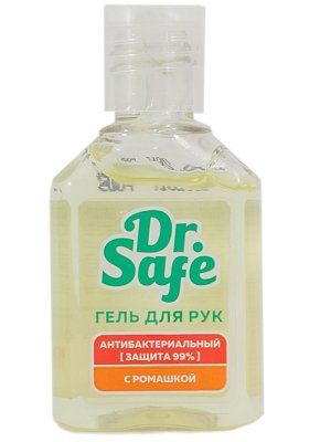 Купить dr safe (доктор сейф) гель для рук антибакетиальный бисаболол с ромашкой, 60мл в Балахне