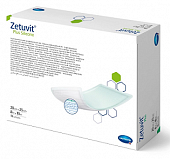 Купить silicone plus zetuvit (цетувит) повязка суперабсорбирующая с контактным слоем из силикона 20см х25см, 10шт в Балахне