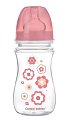 Купить canpol (канпол) бутылочка easystart newborn baby с широким горлышком антиколиковая 3+ мес, 240мл мл, 35/217 розовый в Балахне