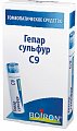 Купить гепар сульфур с9, гомеопатический монокомпонентный препарат минерально-химического происхождения, гранулы гомеопатические 4 гр  в Балахне
