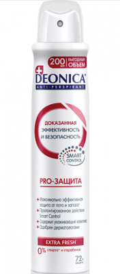 Купить deonica (деоника) дезодорнат-спрей pro-защита, 200мл в Балахне