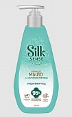 Купить silk sense (силк сенс) мыло нежное для интимной гигиены с экстрактом алоэ и календулы, 190 мл в Балахне