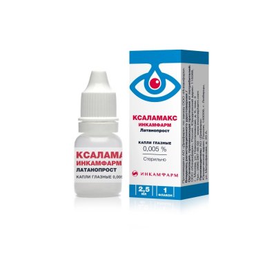 Купить ксаламакс инкамфарм, капли глазные 0,005%, флакон 2,5мл в Балахне