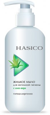 Купить hasico (хасико) мыло жидкое для интимной гигиены алоэ вера, 250мл в Балахне
