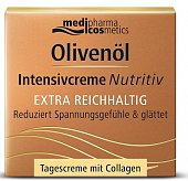 Купить медифарма косметик (medipharma cosmetics) olivenol крем для лица ночной интенсив питательный, 50мл в Балахне