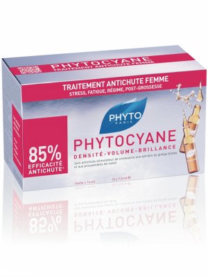Купить фитосолба фитоциан (phytosolba phytocyane) средство против выпадения волос ампулы 7,5мл х12 шт в Балахне