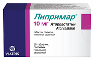Купить липримар, таблетки, покрытые пленочной оболочкой 10мг, 30 шт в Балахне