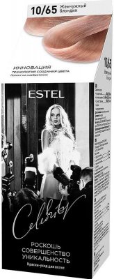 Купить estel (эстель) краска-уход для волос celebrity тон 10/65 жемчужный блондин в Балахне