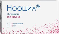 Купить нооцил, раствор для приема внутрь 100мг/мл, флаконы 10мл, 10 шт в Балахне