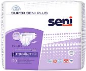 Купить seni (сени) подгузники супер+ медиум 2 10шт в Балахне