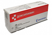 Купить доксиламин, таблетки, покрытые пленочной оболочкой 15мг, 30 шт в Балахне