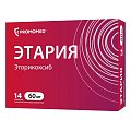 Купить этария, таблетки, покрытые пленочной оболочкой 60мг, 14 шт в Балахне