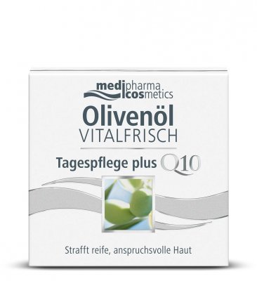 Купить медифарма косметик (medipharma cosmetics) olivenol vitalfrisch крем для лица дневной против морщин, 50мл в Балахне