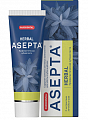 Асепта зубная паста профилактическая лечебные травы 75 мл