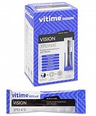Купить vitime aquastick vision (витайм) аквастик вижн зрение батончик желейный, стик массой 19,4г 10шт бад в Балахне
