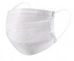 Маска медицинская одноразовая нестерильная трехслойная из нетканых материалов М-03 50шт