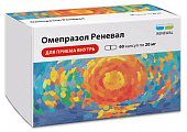 Купить омепразол реневал, капсулы кишечнорастворимые 20мг, 60 шт в Балахне