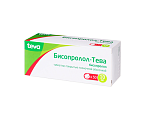 Купить бисопролол-тева, таблетки, покрытые пленочной оболочкой 10мг, 50 шт в Балахне