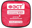 Аптечка первой помощи Фэст автомобильная, мягкий футляр 3737 ПР МЗ 260 н