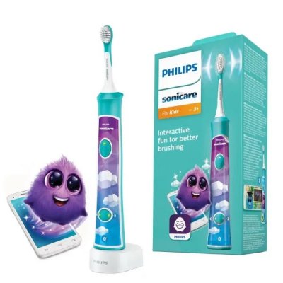 Купить электрическая зубная щётка philips sonicare for kids (филипс) hx6322/04 с мобильным приложением в Балахне